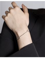 Pulsera Loving Palladio  2D in Plata BRB01 SERLIANA - BRB01 SERLIANA